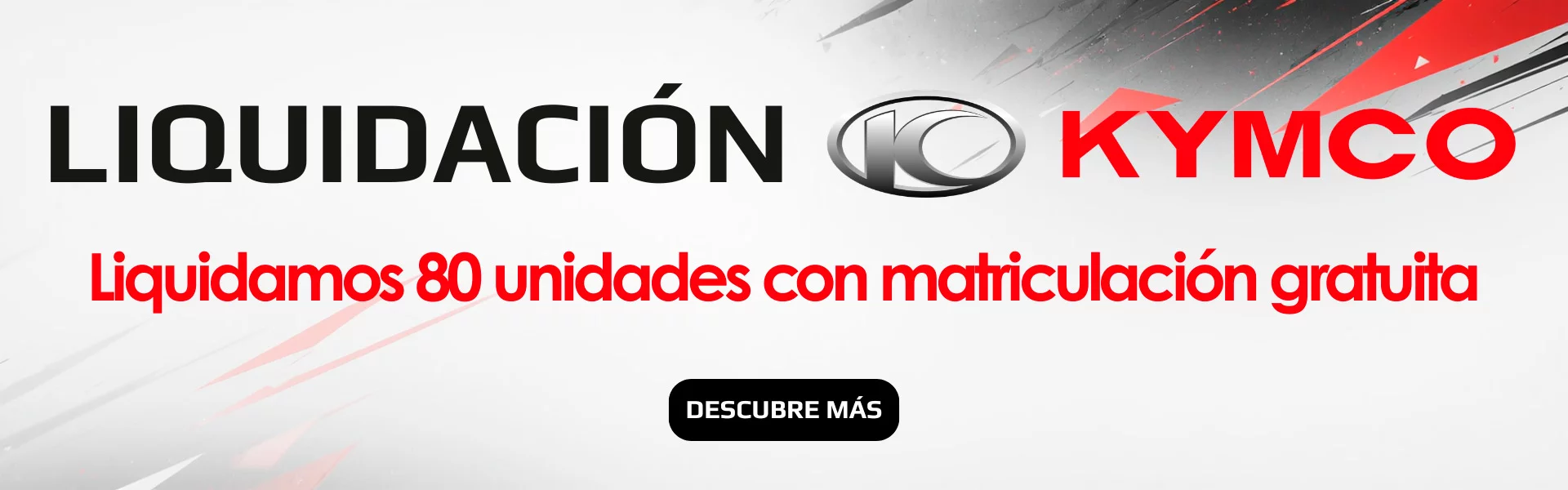 Kymco Matrícula Gratis