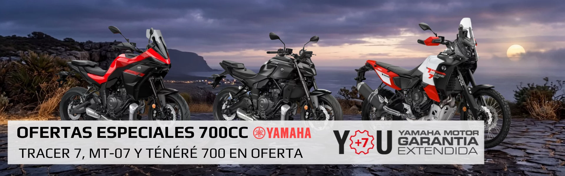 Promo Motos 700cc Yamaha