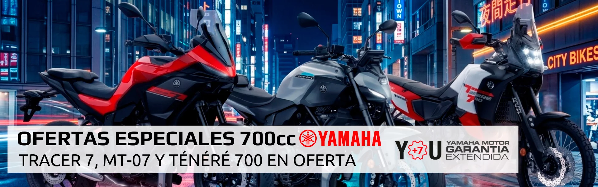 Promo Motos 700cc Yamaha