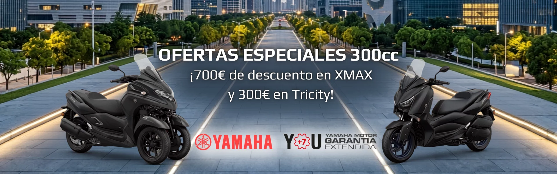 Promo Scooters 300cc Yamaha