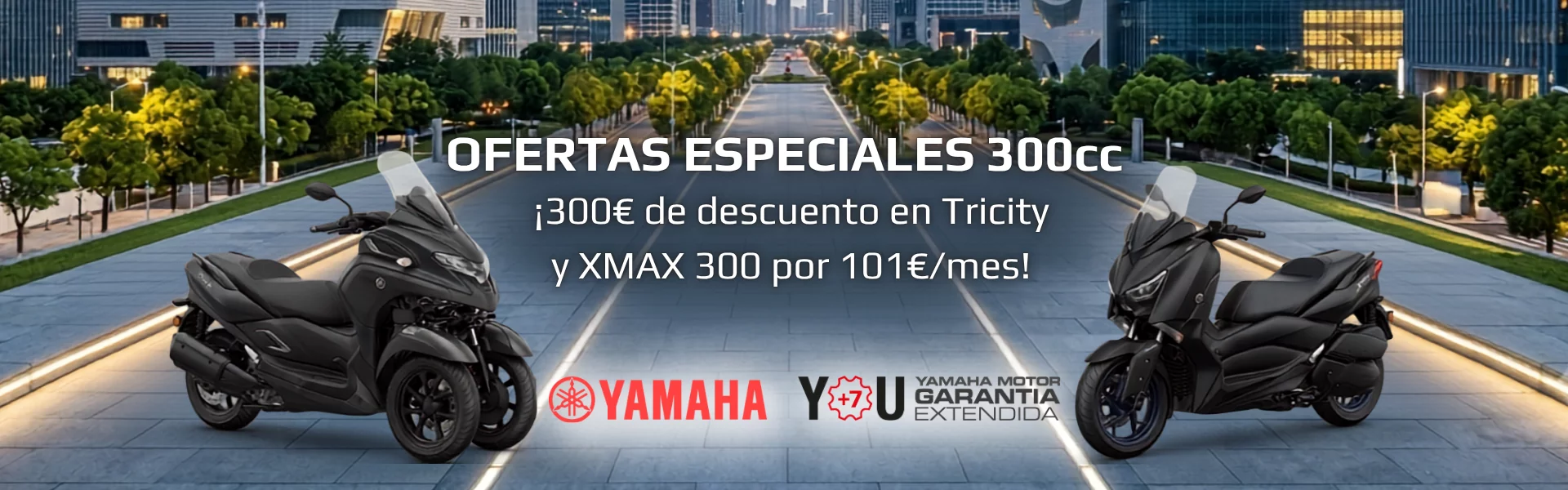 Promo Scooters 300cc Yamaha