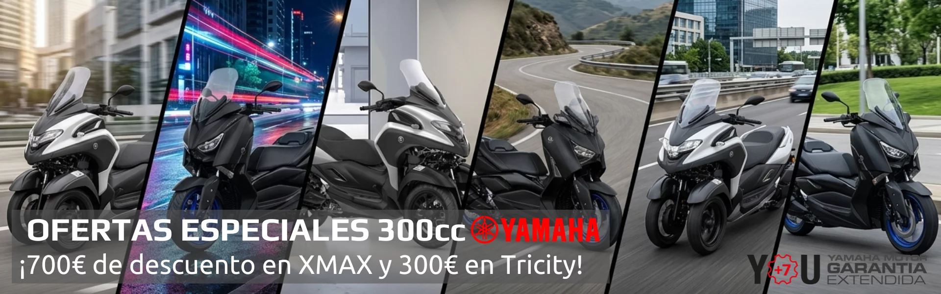 Promo Scooters 300cc Yamaha